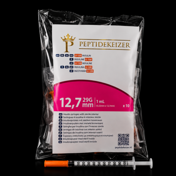 Micro-Fine U-100 29G 12,7 mm Insulinespuiten 10stuks